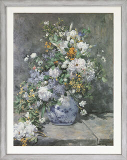 Bild "Frühlingsstrauß" (1866), gerahmt