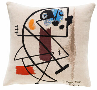 Kissenhülle "Malerei" von Joan Miró