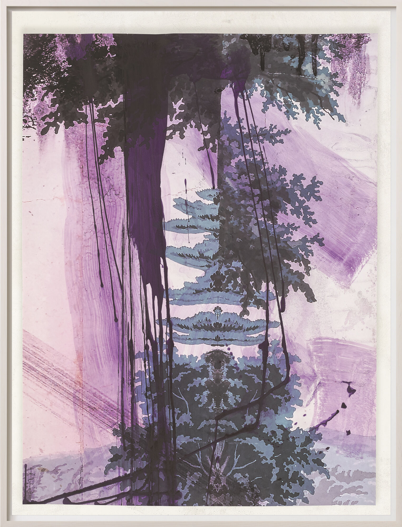 Quadro "Walt Whitman (Air)" (2016) di Julian Schnabel