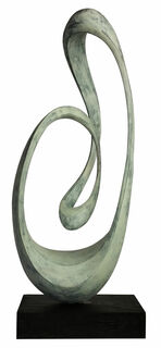 Skulptur "Sammlung" (2023), Bronze von Yves Rasch