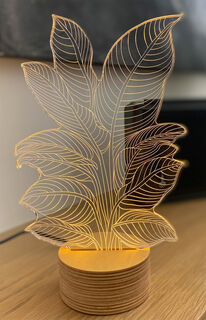LED table lamp "Heliconia" by Studio Cheha