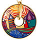 Collier "Luna Piena - Hommage à Hundertwasser - Imperial" von FreyWille