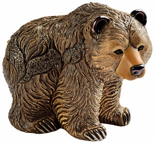 Ceramic figurine "Grizzly Bear"
