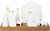Tealight holder "Christmas Story" (12 pieces, without candles)