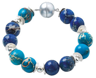 Pärlarmband "Royal Blue"