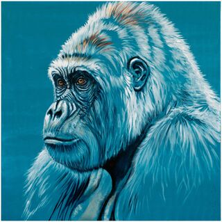 Quadro "Serie Bright Spot | Gorilla" (2026) (Pezzo unico)