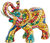 Mosaikfigur "Elefant"
