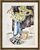 Tableau "Vase avec fleurs jaunes et escargots de mer" (ca. 1965-69) (Pièce unique)
