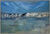 Schilderij „Calm Water and Wind“ (2024) (origineel / uniek exemplaar), ingelijst