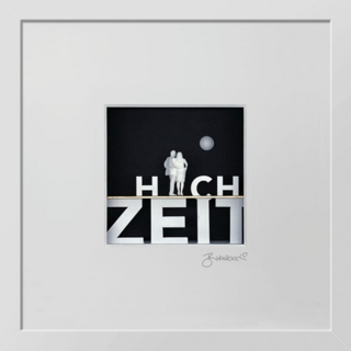 3D-Bild "Hochzeits-Glückwünsche