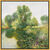 Billede "Haven i Giverny", gylden indrammet version