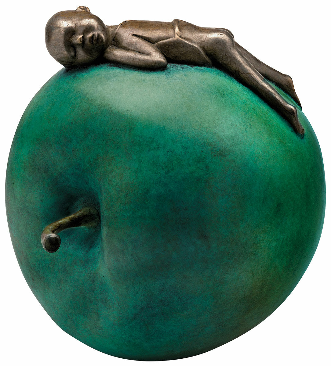 Sculpture "Le petit prince" (2015), bronze von Chen Jinqing