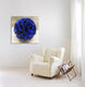 Bild "Seed - The Power of Blue", gerahmt von Garda Alexander
