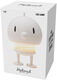 Draadloze LED tafellamp "Bumble XL", witte versie - Ontwerp Gustav Ehrenreich van Hoptimist