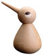 Holzfigur "Vogel naturfarben" (groß, Höhe 12 cm) - Design Christian Vedel von ArchitectMade