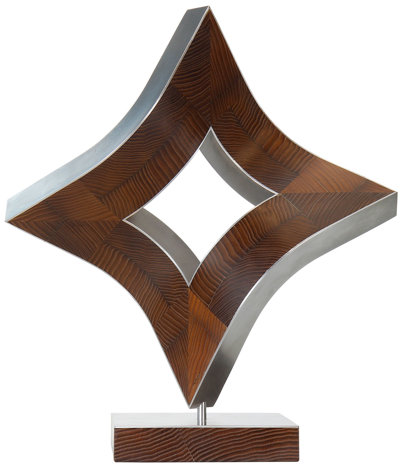 Skulptur "Wogendes Quadrat" (2015) (Original / Unikat) von Nikolaus Weiler