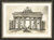 Picture "Brandenburg Gate", framed