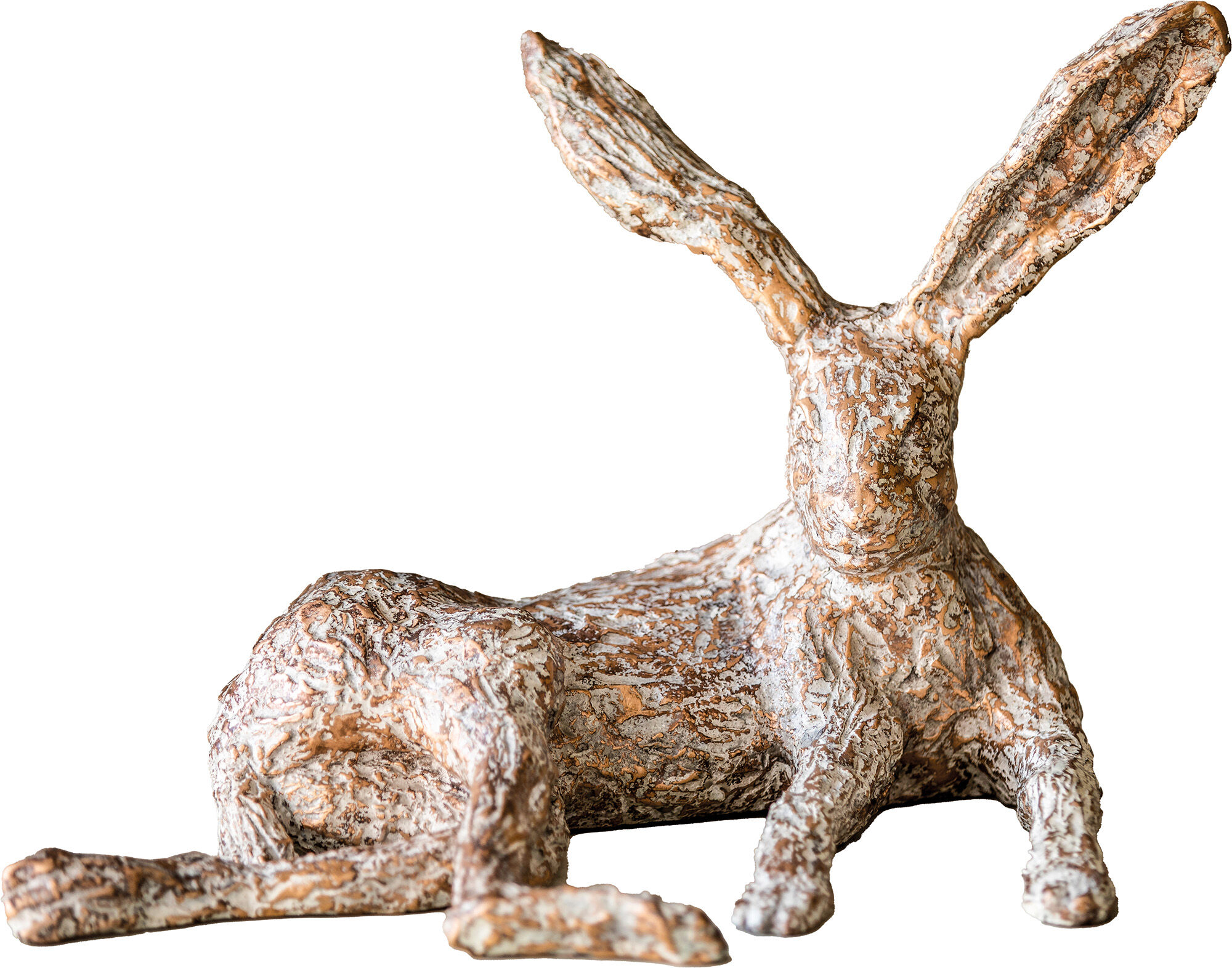 Skulptur "Bunny" (2020), bronze von Dagmar Vogt