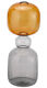 Jarrón de cristal "Curiosa (Reloj de arena)" de diseño retro de Philippi