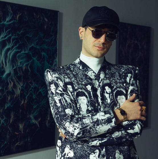 Porträt des Künstlers Matteo Mauro