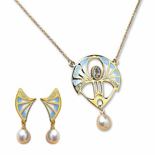 Jewellery set "Art Deco"