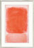Beeld "Rood en Roze op Roze" (1953), zilverkleurige ingelijste versie