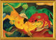 Picture "Cows Yellow-Red-Green" (1912), framed by Franz Marc