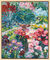 Picture "Anna Wied's Garden" (1907), natural framed version