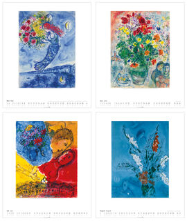 Calendrier d'artiste 2027 de Marc Chagall