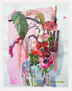 Picture "Ranunculus Pink" (2019) (Unique piece)