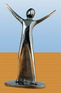 Skulptur "Freude", Bronze