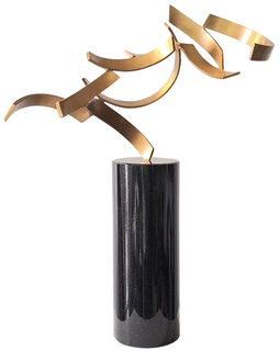 Sculpture « Wave » (2025), sculpture en bronze