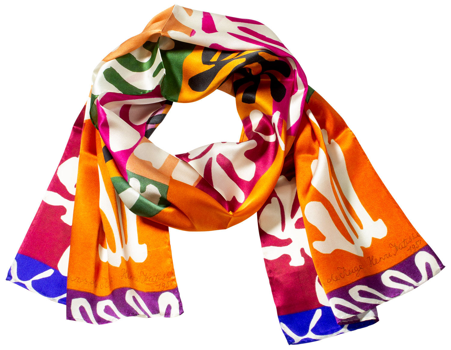 Foulard en soie "Fleurs de Neige" (1951) de Henri Matisse