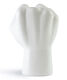 Porcelain vase "FCK", white version by Werkwaardig