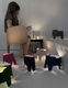 Trådlös LED-dekorativ lampa "ELEPHANT LAMP Blue", dimbar - Design Marc Venot av EO Denmark