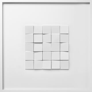 Beeld "It would be so White (grote versie)" (2022) (Uniek stuk) von Mandy Wiesener