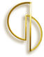 Socha "Loop 31 - Gold Edition" (2015) od Sonja Edle von Hoeßle