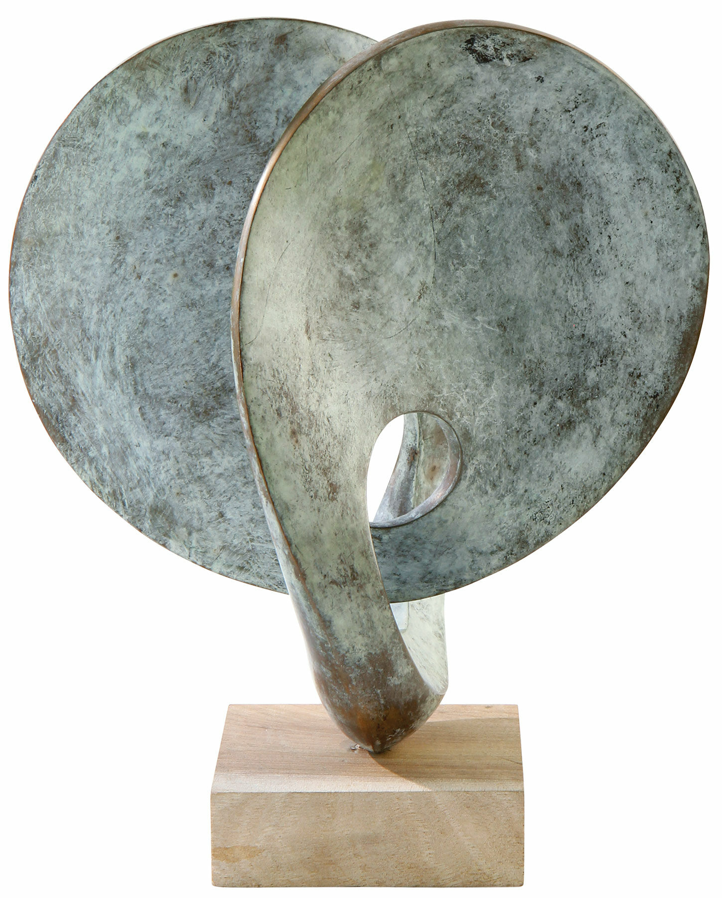 Sculpture "Journey I" (2015), bronze by Yves Rasch