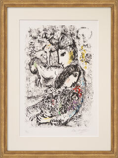 Tableau "Les Enchanteurs" (1969) von Marc Chagall