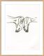 Bild "Ohne Titel VIII." aus der Mappe "Signs" (1999/2000) von Georg Baselitz