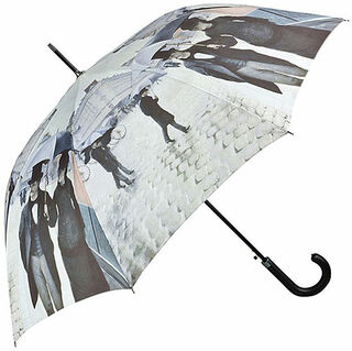 Stick umbrella "Paris in the Rain" by Gustave Caillebotte