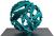 Skulptur "Sphere Petite Turquoise" (2025) (Serielles Unikat)