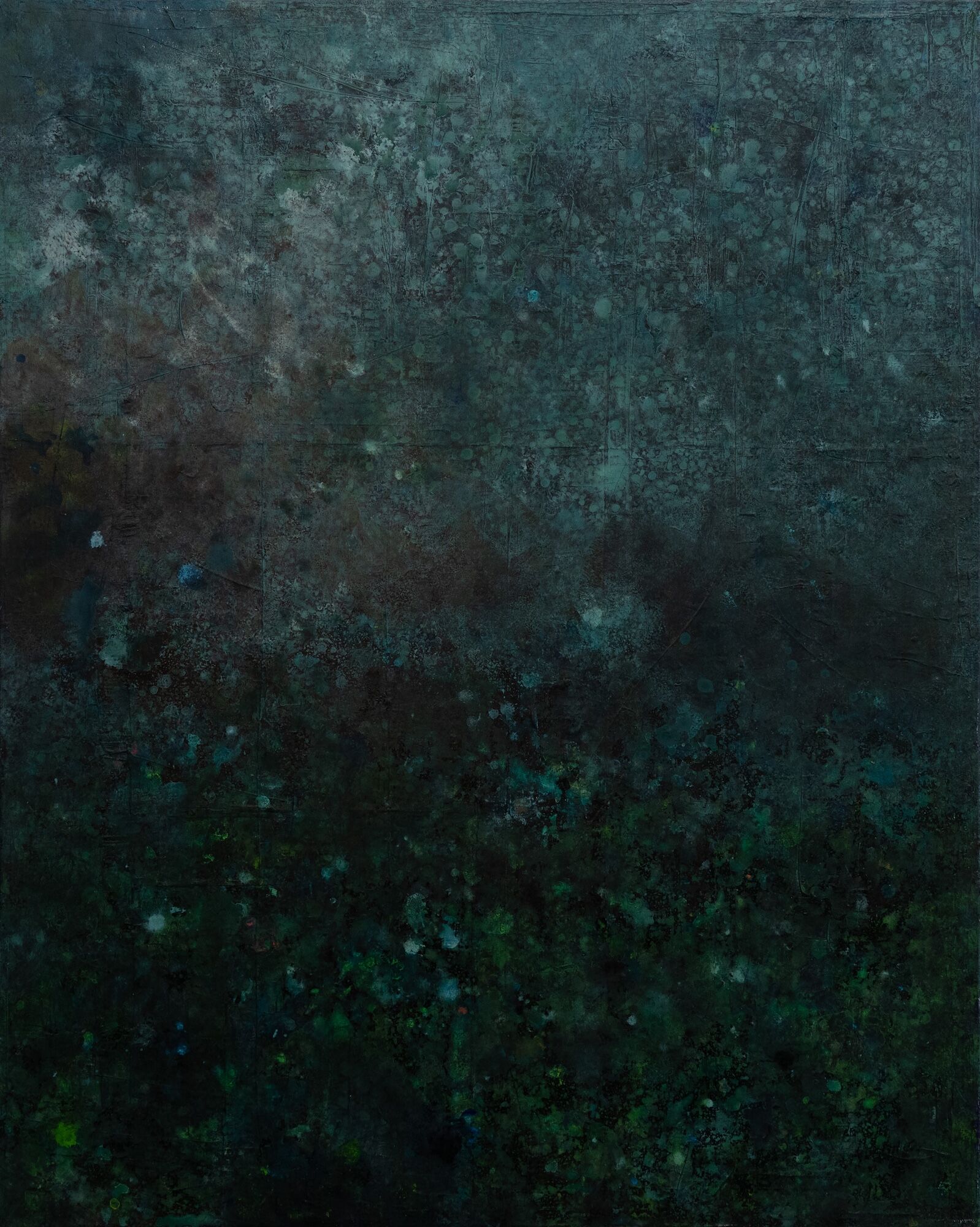 Quadro "DeepBlue" (2024) (Pezzo unico) di Christina von Grote