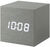 Horloge de table LED "Alume Cube" avec fonction alarme - Collection MoMA - Design Natalie Sun