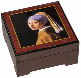 Musical jewellery box "Girl with a Pearl Earring"