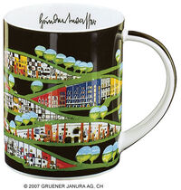 Magic Mug "Rogner-Bad Blumau", Porzellan