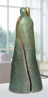3-teilige Skulptur "Familie", Bronze von Maria-Luise Bodirsky