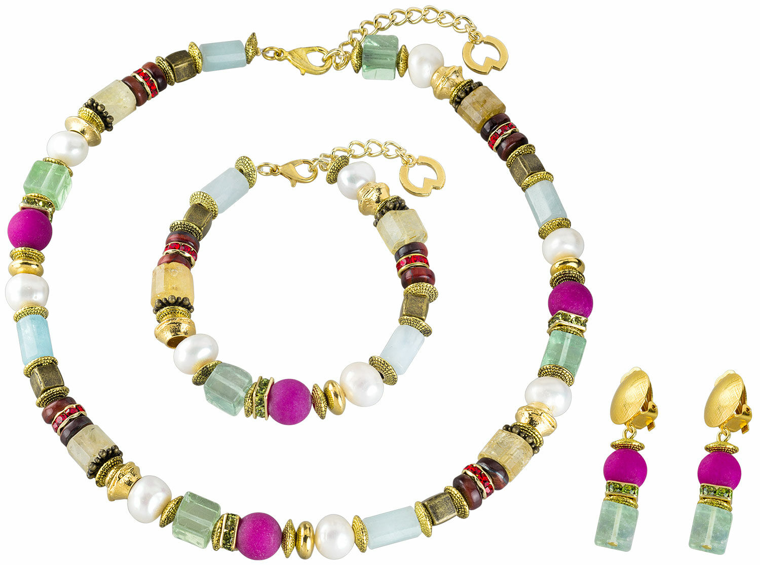 Jewellery set "Primavera" by Petra Waszak