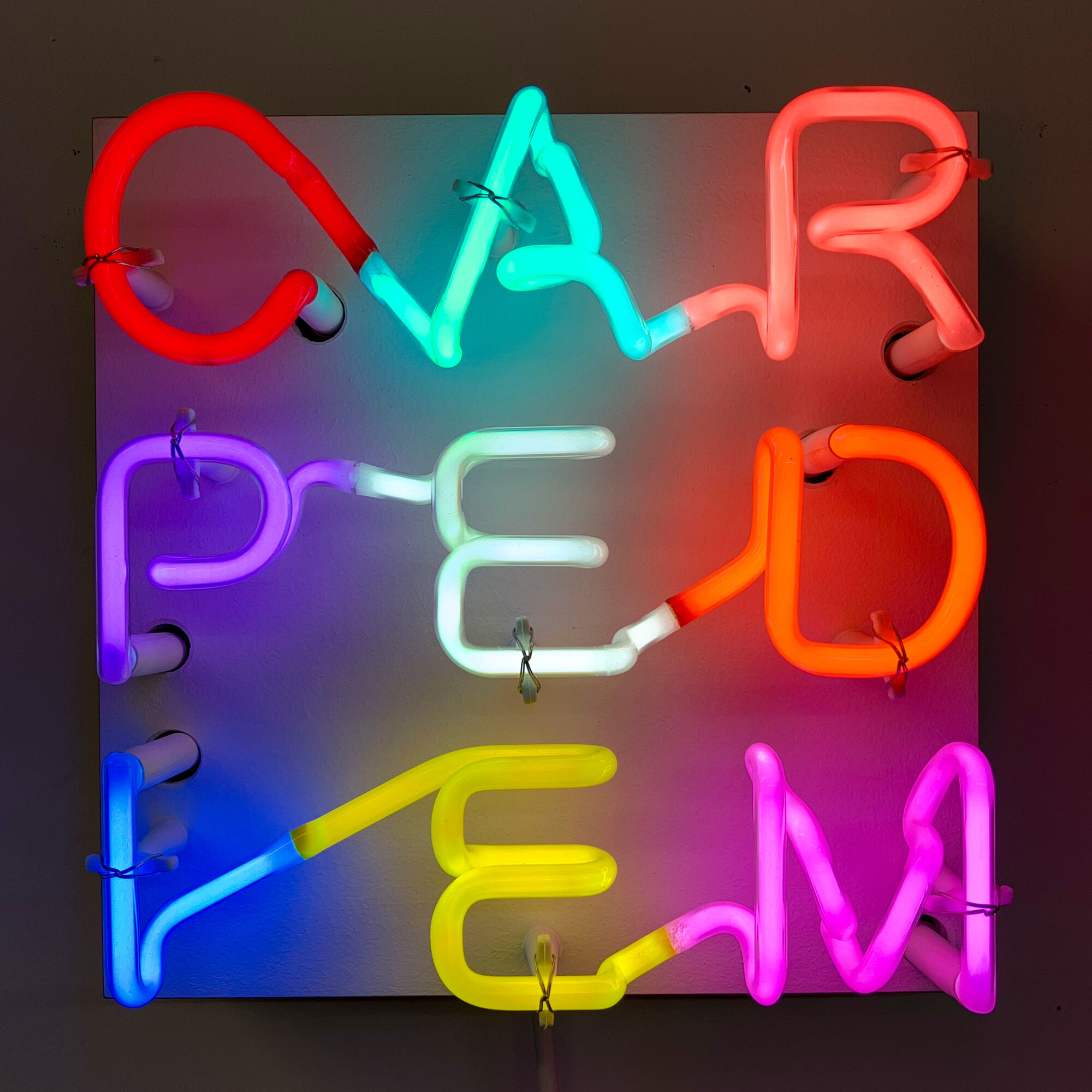 Wall object "CARPEDIEM" by Albert Hien