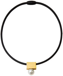 Ketting "Parelmoer", vergulde versie